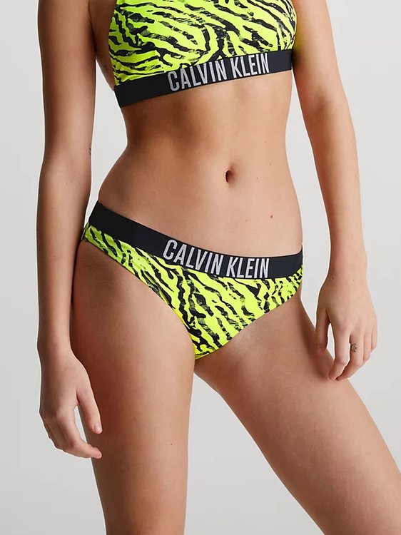 Intense Power Plavky bikiny – Calvin Klein Swimwear, Žlutá barva Ženy