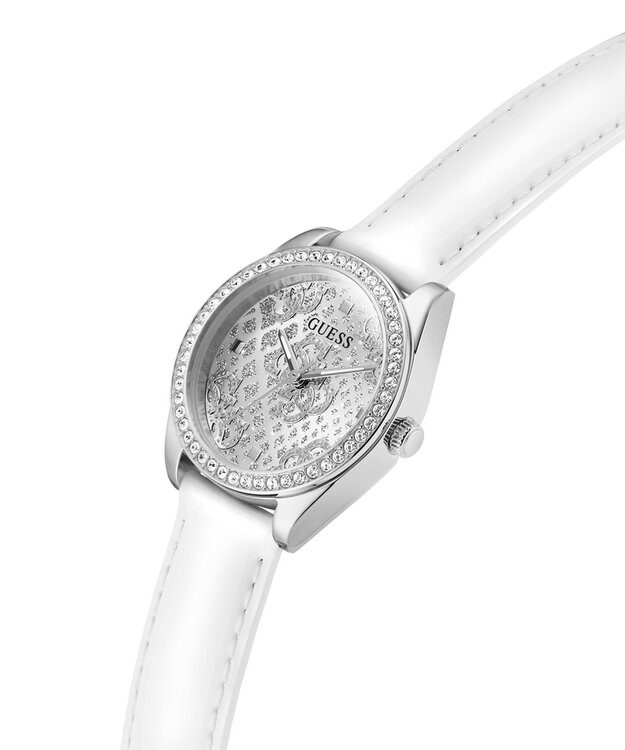 Luxusní Boa hodinky, Bílá, Stříbrná barva, UNI