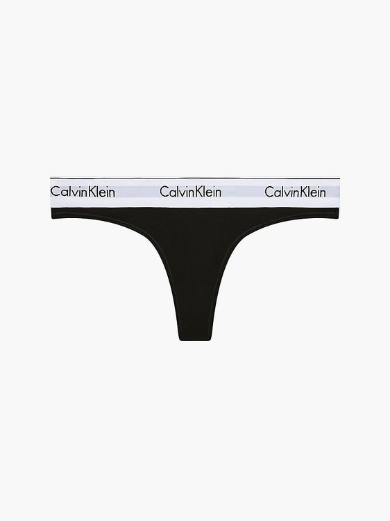 Calvin Klein Underwear – Tanga, Černá barva