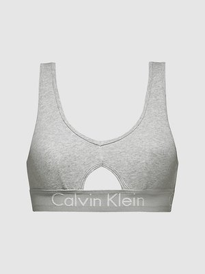 Calvin Klein Underwear – Body podprsenka, Šedá barva