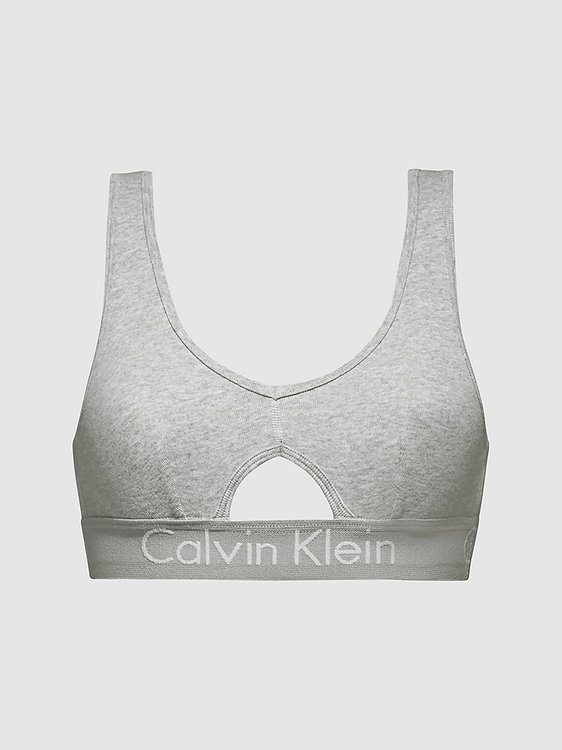 Calvin Klein Underwear – Body podprsenka, Šedá barva