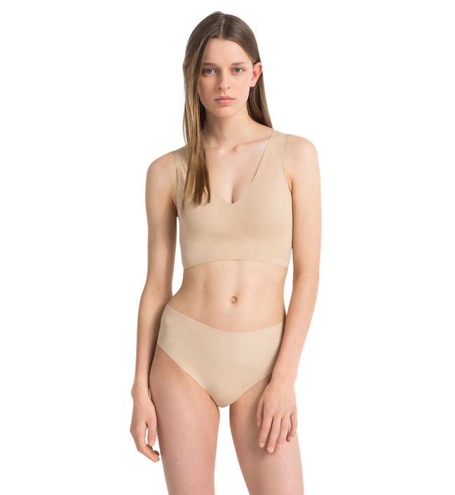 Tanga Invisibles – Calvin Klein Underwear, Béžová barva Ženy, Ženy, Ženy