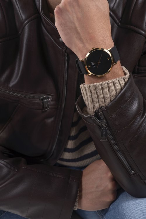 Guess – Hodinky Supernova, Černá, Zlatá barva 1