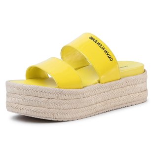 Luxusní Frances espadrilky, Žlutá barva, 39