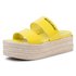 Luxusní Frances espadrilky, Žlutá barva, 39