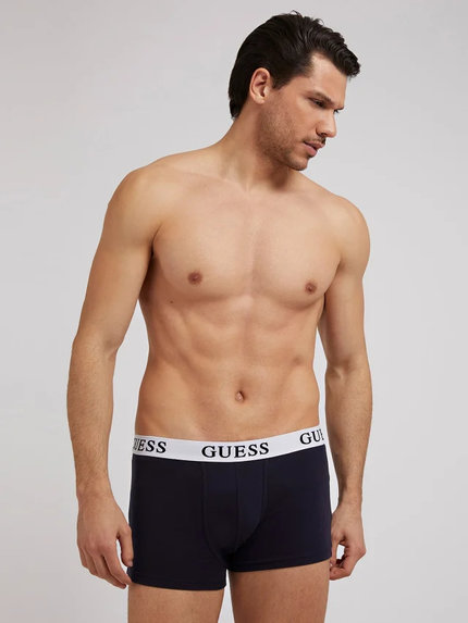 Módní Boxerky 3ks, Bílá, Černá barva, 2022