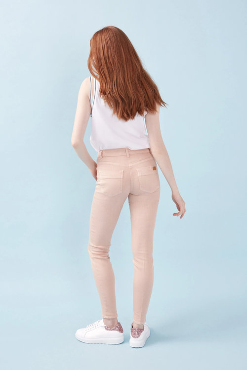 Scanner kalhoty – Nenette, Růžová barva Ženy