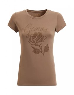 Luxusní Rose triko, Béžová barva, XS, S, M, L