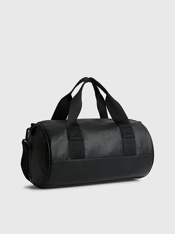 Monogram cestovní taška – Calvin Klein Jeans, Černá barva Muži