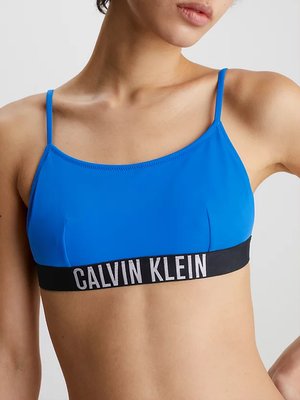 Intense Power plavky - Horní díl – Calvin Klein Swimwear, Modrá barva Ženy