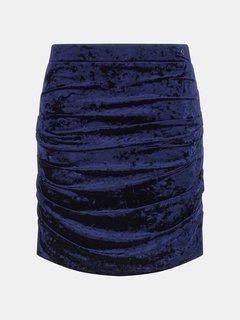 Domenic Gathered sukně Modrá barva Ženy