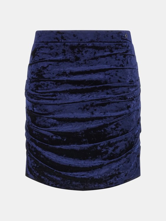 Domenic Gathered sukně Modrá barva Ženy