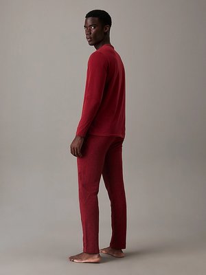 MC Holiday Lounge pyžamový set – Calvin Klein Underwear, Červená barva Muži