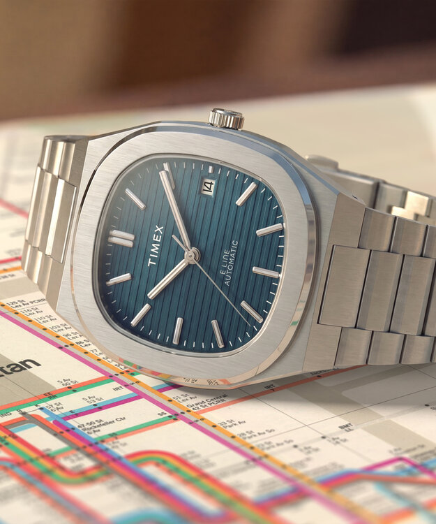 TIMEX TW6A00700UK-SILVER HODINKY