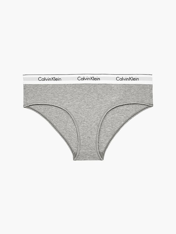 Calvin Klein Underwear – Modern cotton Hipstry PLUS SIZE, Šedá barva