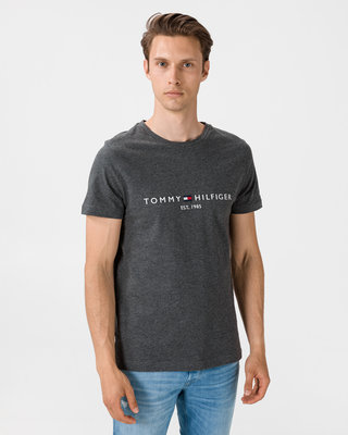 Tommy Hilfiger – TH Triko, Šedá barva