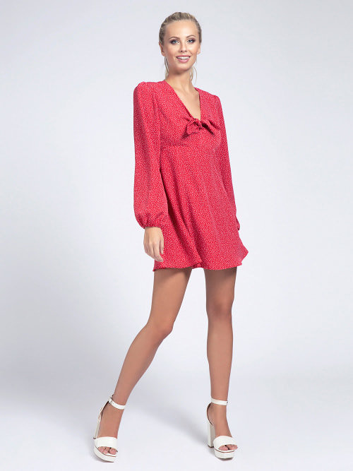 Guess – Šaty, Červená barva