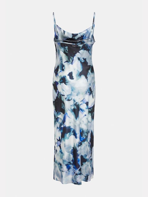 Guess, Bílá, Černá, Modrá, Multi barva Akilina šaty