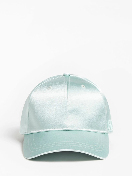 Guess – Satin kšiltovka, Modrá barva