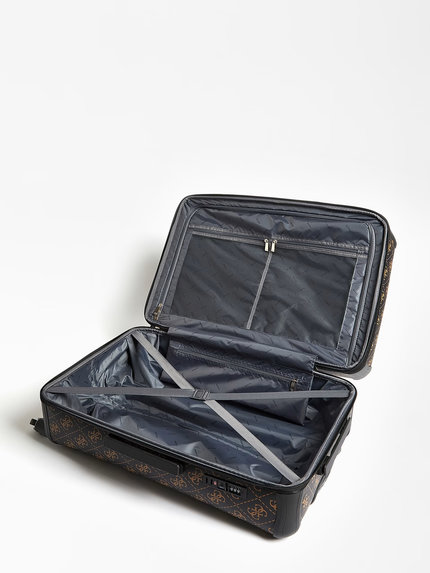 Módní Berta kufr, Hnědá barva, 2023