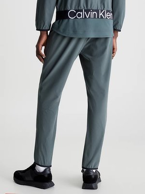 Woven tepláky – Calvin Klein Performance, Modrá, Šedá barva Muži