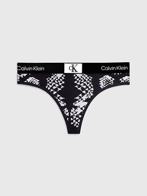 Calvin Klein Underwear – 1996 Cotton tanga, Černá barva