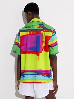 Luxusní AOP košile, Multi barva, XS, S, M, L