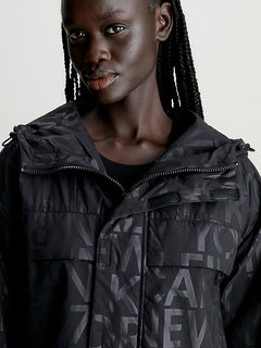 Luxusní Short Hooded bunda, Černá barva, XS, S, M, L