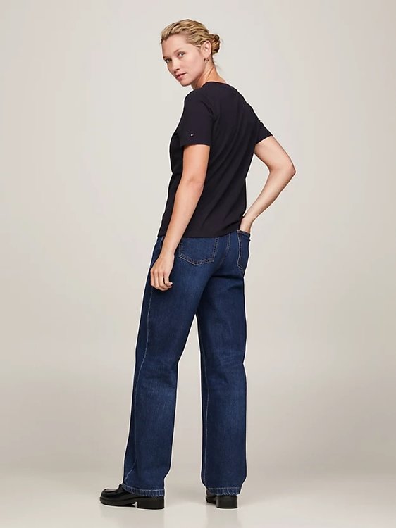 Luxusní Reg Crest triko, Modrá barva, XS, S, M