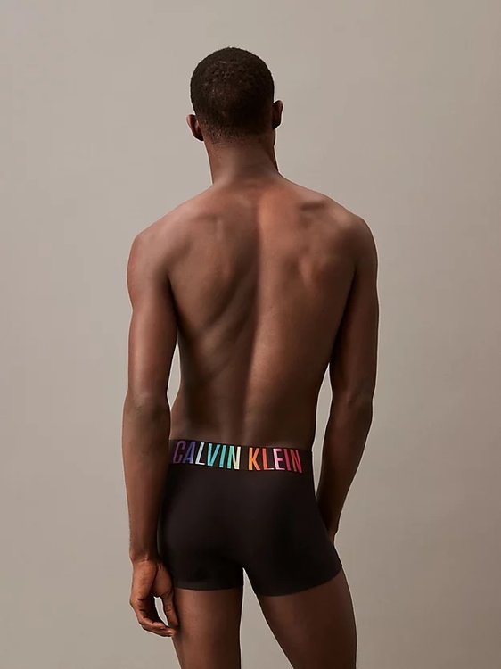 Pride Cotton boxery Černá barva Muži