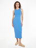 Slim Rib Midi šaty