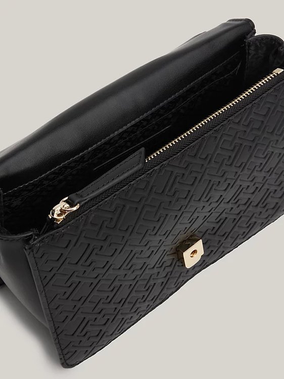 Luxusní TH Refined Med crossbody, Černá barva, OS