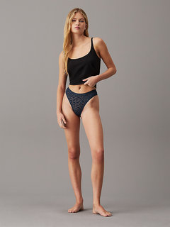 Luxusní Modern Lace brazilky, Modrá barva, XS, S, M, L, XL