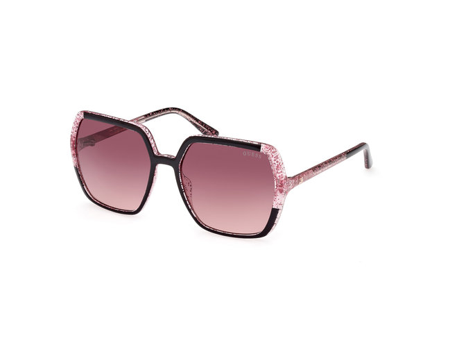 GUESS – Sluneční brýle, Černá, Růžová barva