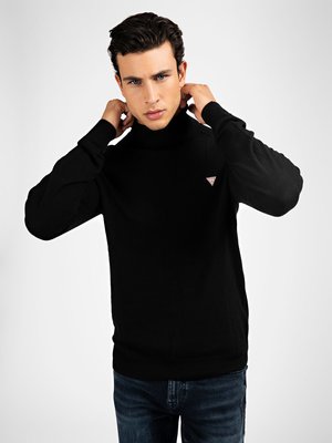 Guess – GG svetr, Černá barva