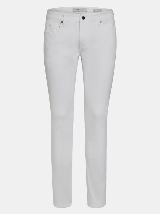 Luxusní Miami jeans, Bílá barva, 29/2, 30/2, 31/2, 32/2, 33/2, 34/2, 36/2