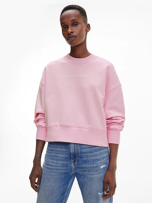 Módní Shrunken institutional mikina, Růžová barva, 2022