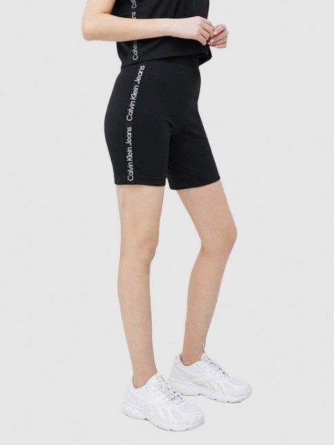 Calvin Klein Jeans – Milano šortky, Černá barva