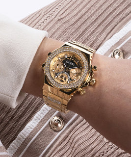 GUESS, Zlatá barva Fusion hodinky