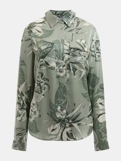 GUESS, Zelená barva Linda košile