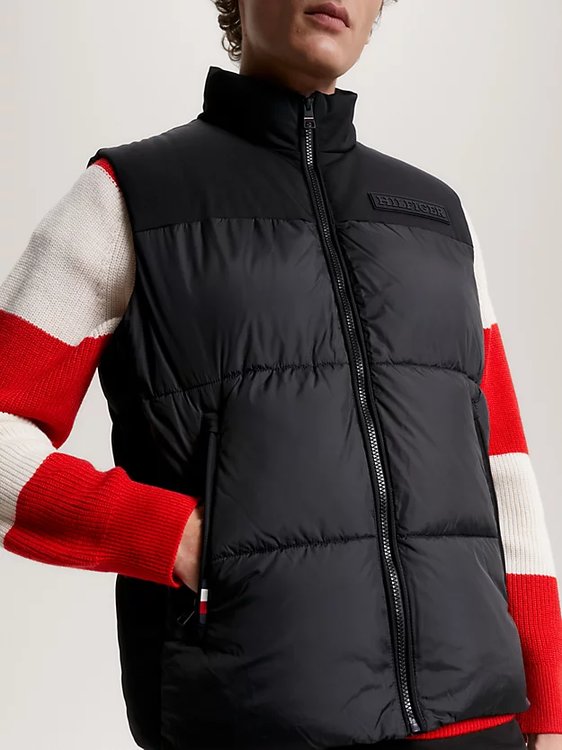 Luxusní New York Gilet vesta, Černá barva, M, L, XL, XXL
