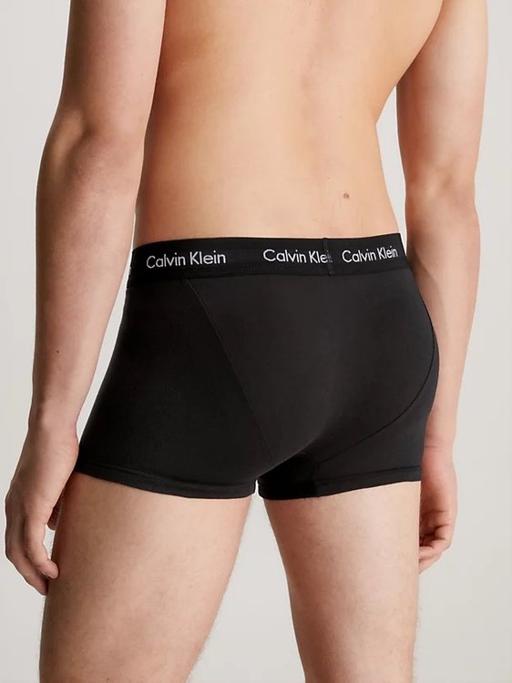 Luxusní Holiday Cotton boxery 3ks, Černá, Červená barva, XS, S, M, L, XL