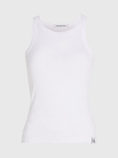 Variegated top Bílá barva Ženy