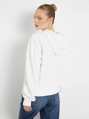 Mini Triangle mikina – GUESS, Bílá barva Ženy