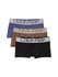 000NB3074A-QTF boxery LOW RISE TRUNK 3PK Muži