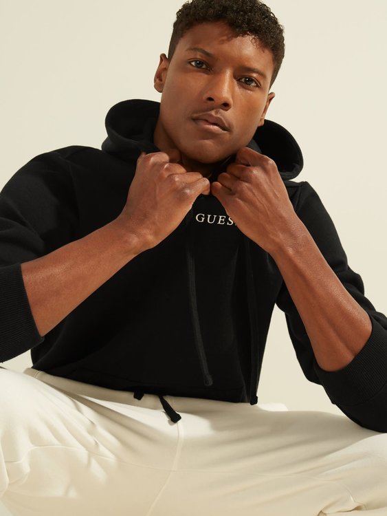 Módní M0GQ03R44Q7-JBLK MIKINA, 2022