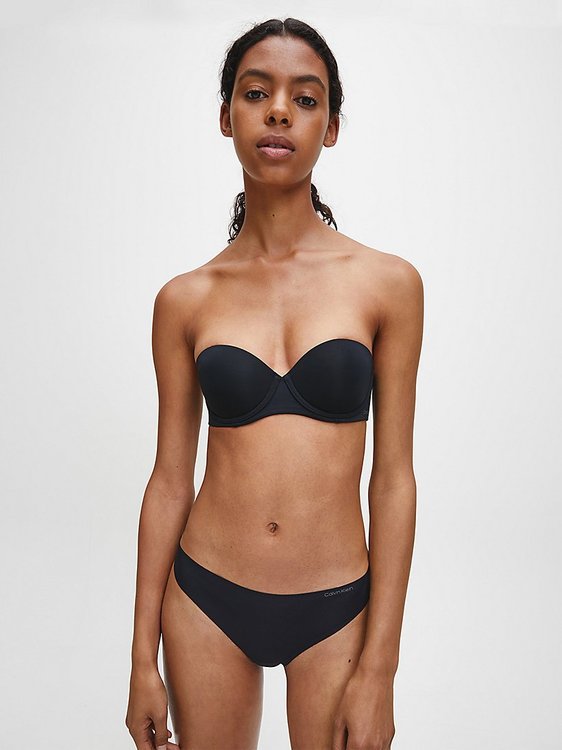 Tanga Invisibles – Calvin Klein Underwear, Černá barva Ženy, Ženy, Ženy, Ženy, Ženy, Ženy