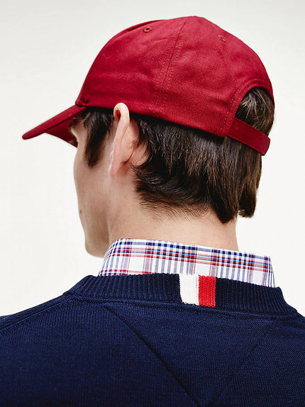 Módní TH Logo Svetr, Navy barva, 2020