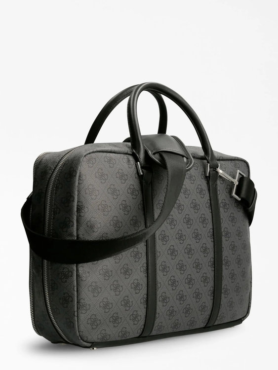 Vezzola taška – Guess, Černá, Šedá barva Muži
