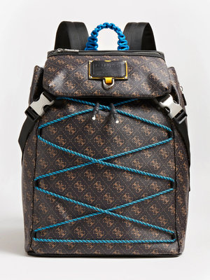 Guess – Salameda 4G batoh, Hnědá barva